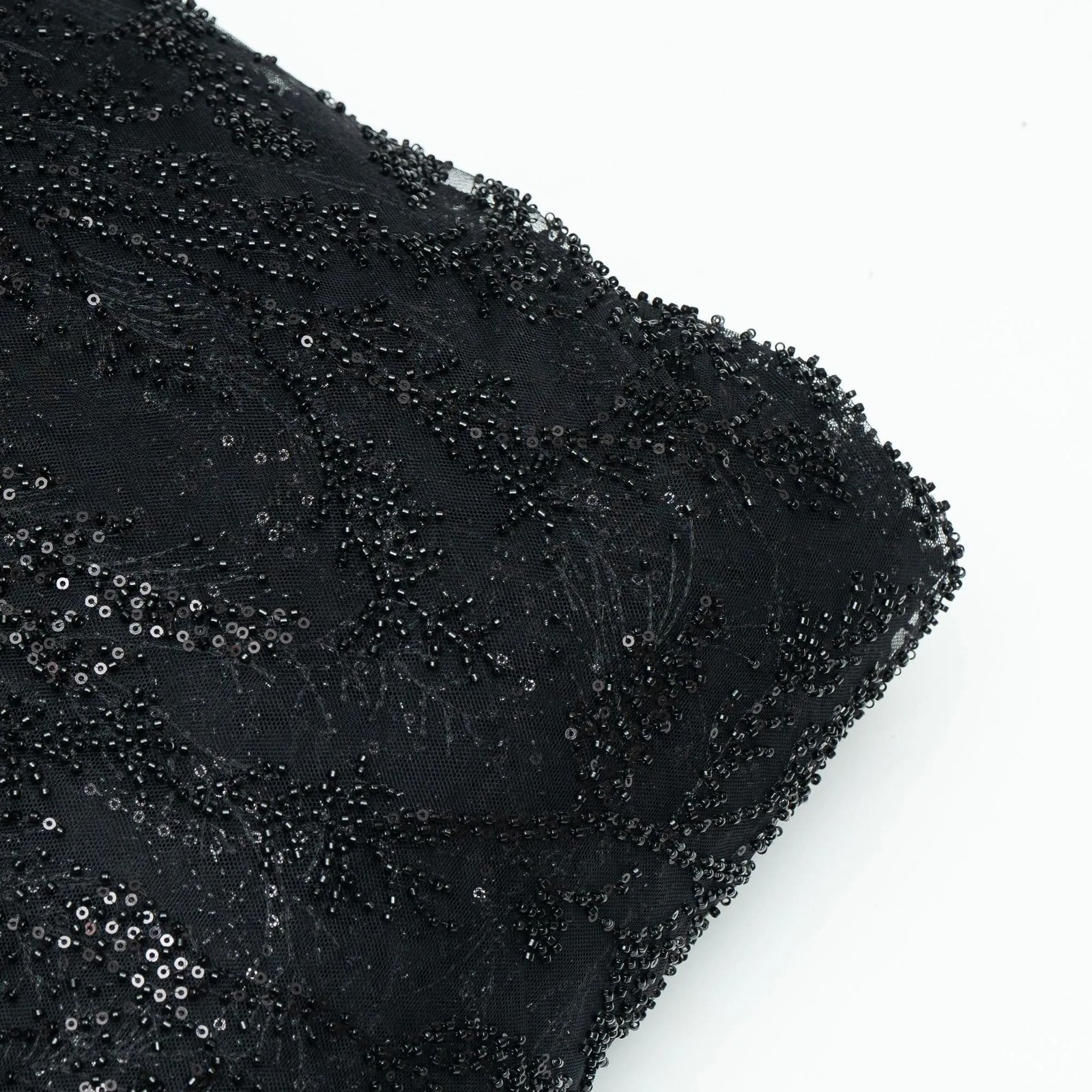 Black Beauty Embroidery Fabric